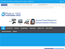Tablet Screenshot of makro360.com